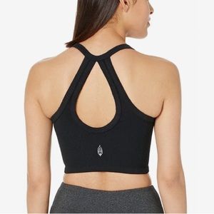 FP Movement Free Throw Henley Bra in Black